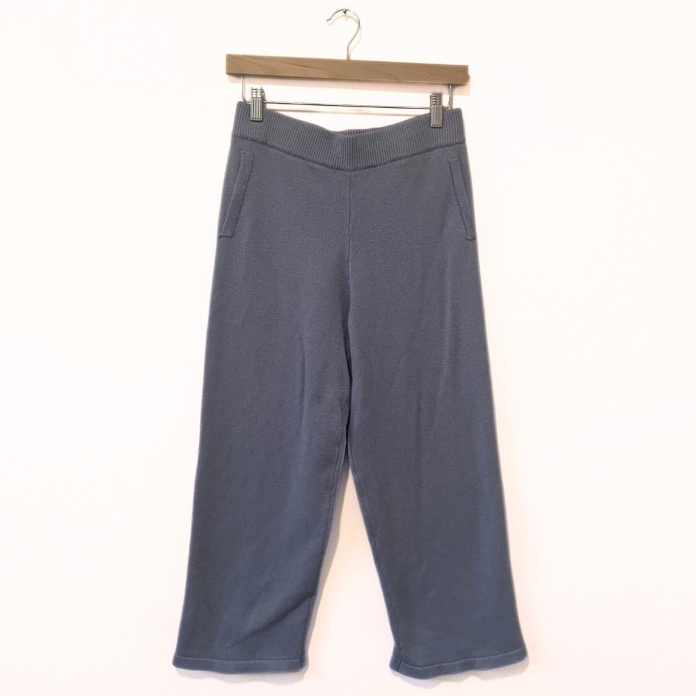 Heartloom Periwinkle High-Rise Straight-Leg Capri Pants Size Medium